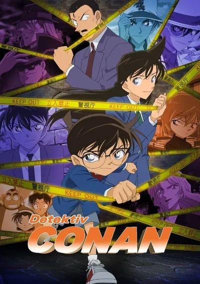 Detektiv Conan Anime Poster
