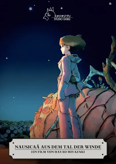 Nausicaä aus dem Tal der Winde Anime Poster
