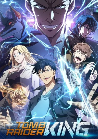 Tomb Raider King Anime Poster