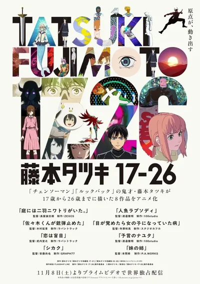 Tatsuki Fujimoto 17-26 Anime Poster