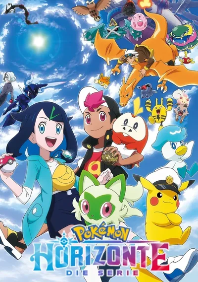 Pokémon Horizonte: Die Serie Anime Poster