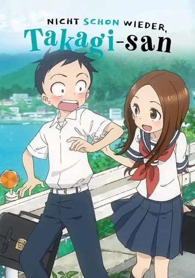 Nicht schon wieder, Takagi-san Anime Poster