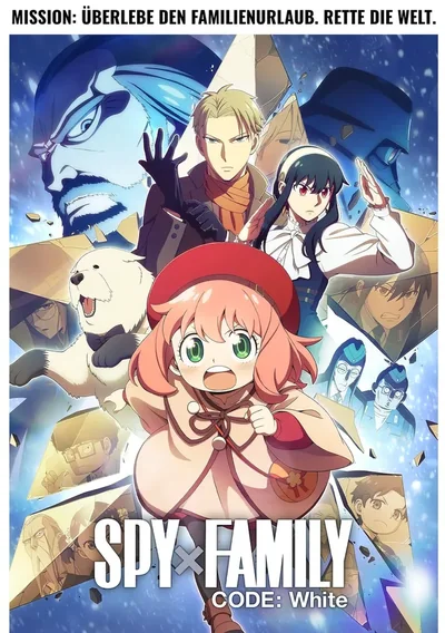 Spy x Family Code: White Anime Poster