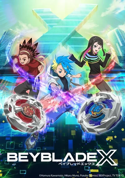 Beyblade X Anime Poster