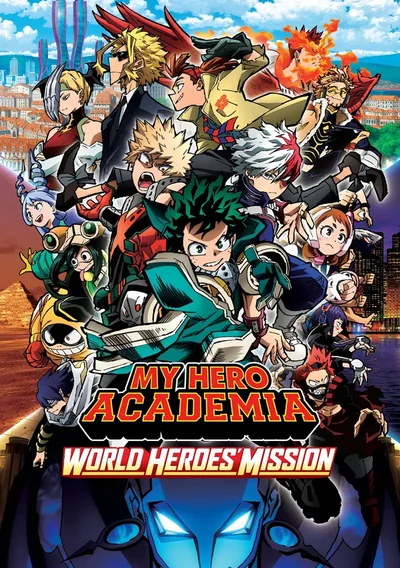 My Hero Academia: World Heroes' Mission Anime Poster