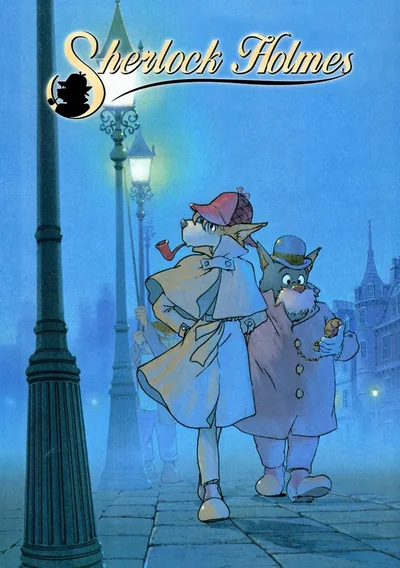 Die Abenteuer des Sherlock Holmes Anime Poster