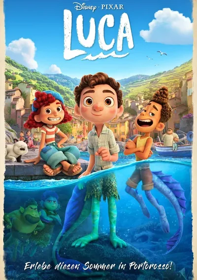 Luca Anime Poster