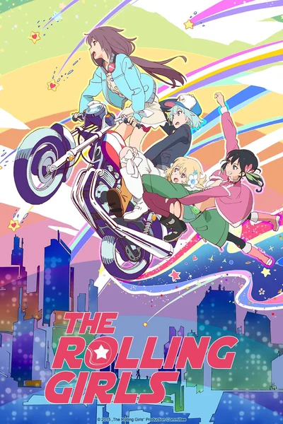 The Rolling Girls Anime Poster