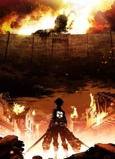 Attack on Titan - Movie Teil 3: Gebrüll des Erwachens Anime Poster