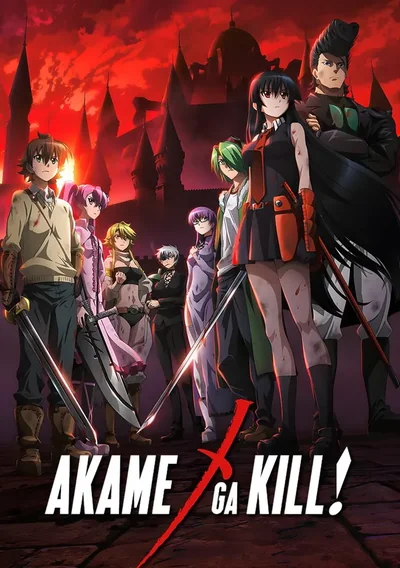 Akame ga Kill - Schwerter der Assassinen Anime Poster