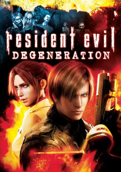 Resident Evil - Degeneration Anime Poster