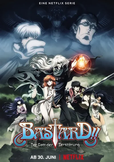 Bastard!! Der Gott der Zerstörung Anime Poster