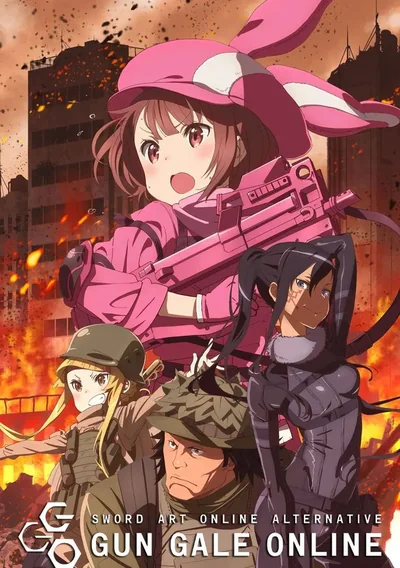Sword Art Online Alternative: Gun Gale Online Anime Poster