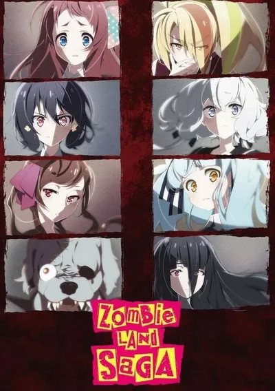Zombie Land Saga Anime Poster