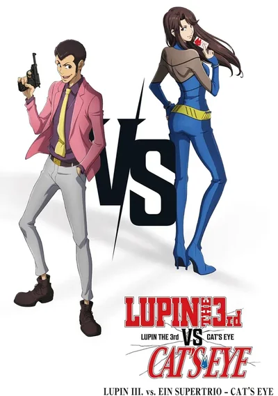 LUPIN III. vs. EIN SUPERTRIO – CAT'S EYE Anime Poster