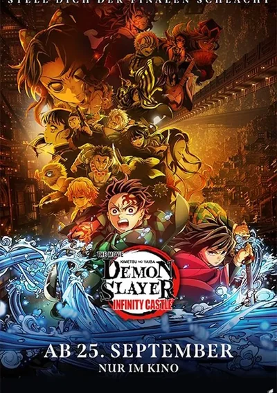 Demon Slayer: Kimetsu no Yaiba Infinity Castle Anime Poster