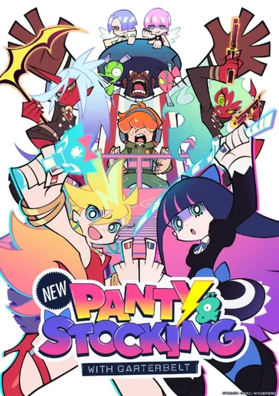 New PANTY & STOCKING with GARTERBELT Anime Poster