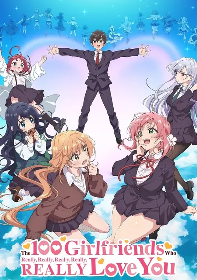 The 100 Girlfriends Who Really, Really, Really, Really, REALLY Love You Anime Poster