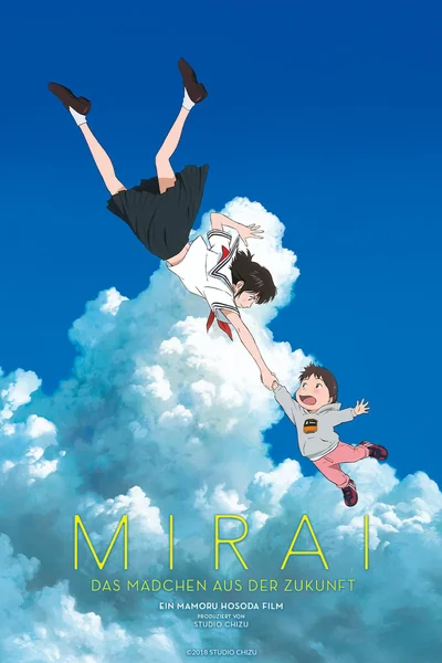 Mirai - Das Mädchen aus der Zukunft Anime Poster