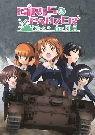 Girls und Panzer - Der Film Anime Poster