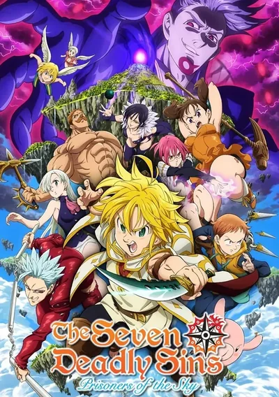 The Seven Deadly Sins: Prisoners of the Sky Anime Poster