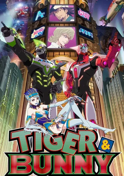 Tiger & Bunny Anime Poster