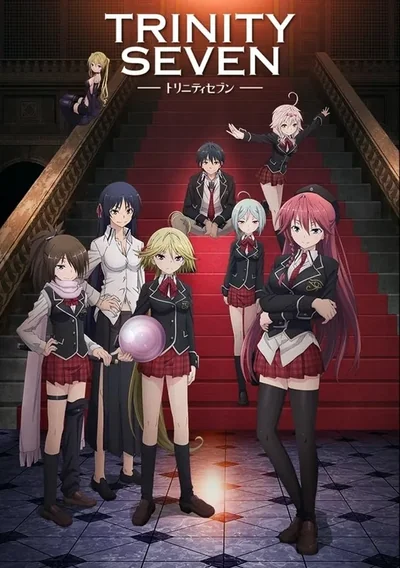 Trinity Seven Anime Poster