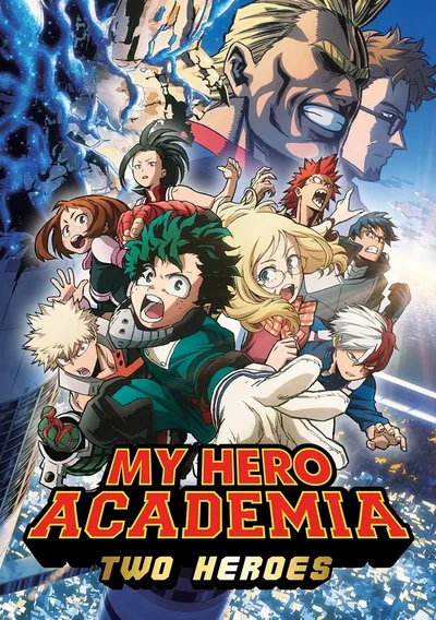 My Hero Academia: Two Heroes Anime Poster