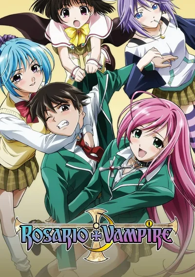 Rosario + Vampire Anime Poster