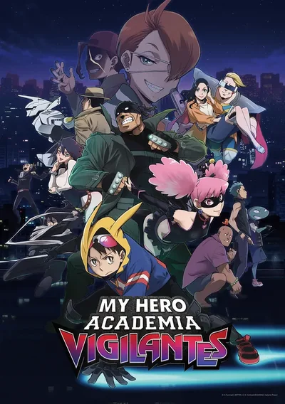 My Hero Academia: Vigilantes Anime Poster