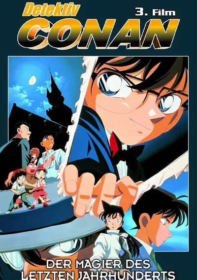 Detektiv Conan - Der Magier des letzten Jahrhunderts Anime Poster
