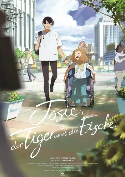 Josie, der Tiger und die Fische Anime Poster