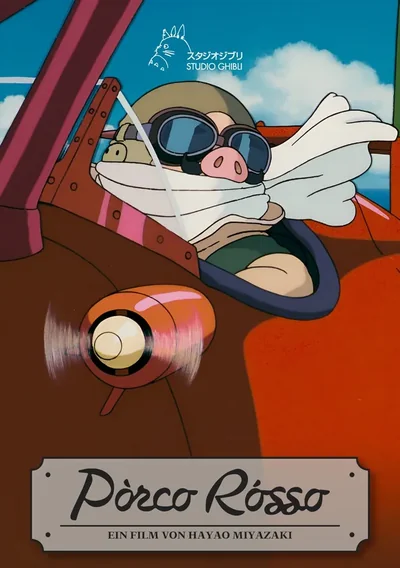 Porco Rosso Anime Poster