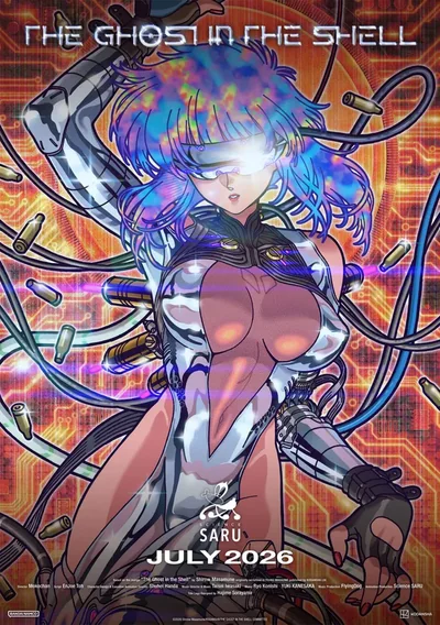 THE GHOST IN THE SHELL Anime Poster