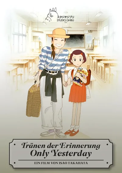 Tränen der Erinnerung - Only Yesterday Anime Poster