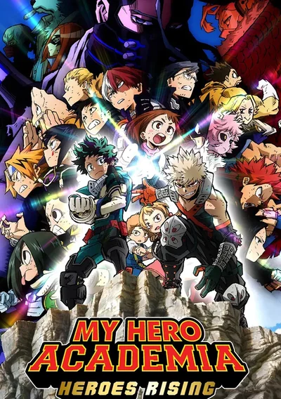My Hero Academia: Heroes Rising Anime Poster