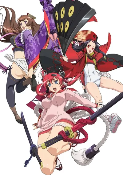Samurai Girls Anime Poster