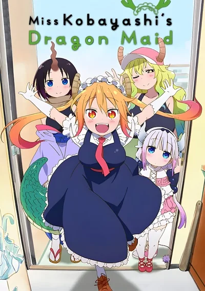 Miss Kobayashi's Dragon Maid Anime Poster